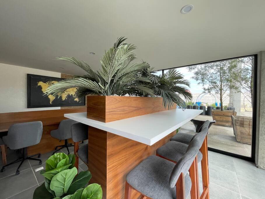 Appartement Depa Boho Al Sur Pet Friendly Piscina Gym Sala De Cine à Guadalajara Extérieur photo